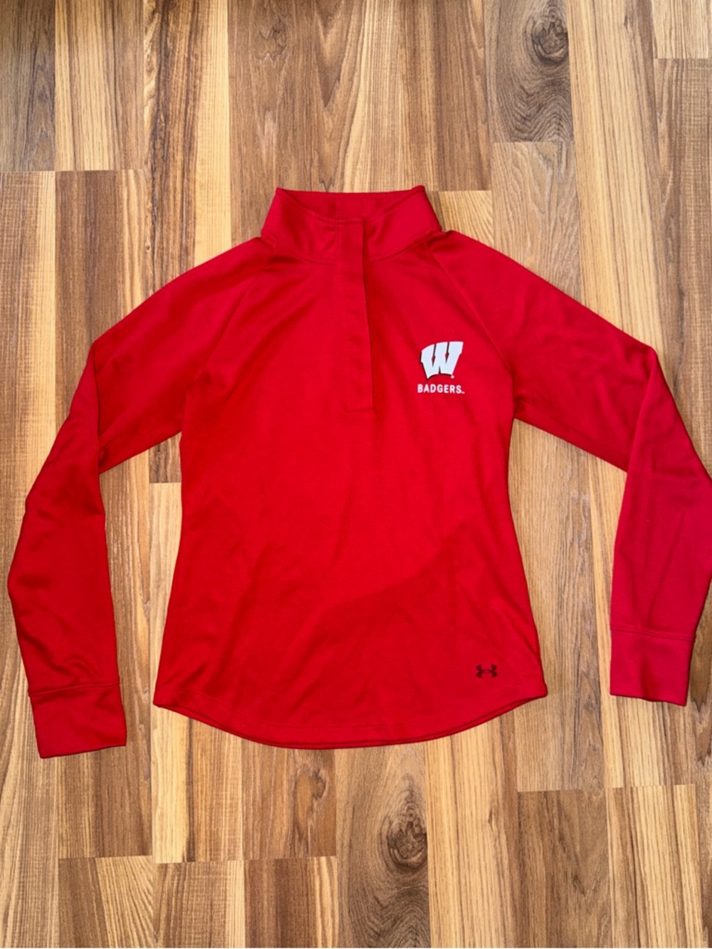 Wisconsin Badgers Under Armour Quarter-Snap